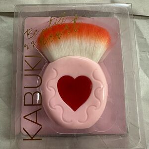 NEW Be Still My Heart Compact Kabuki Makeup Brush